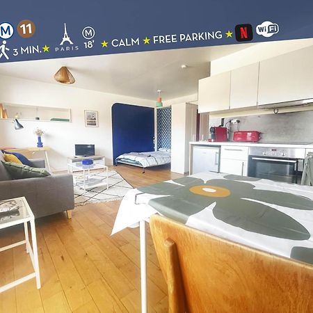 Le Balcon Rouge Apartment Noisy-le-Sec Ngoại thất bức ảnh