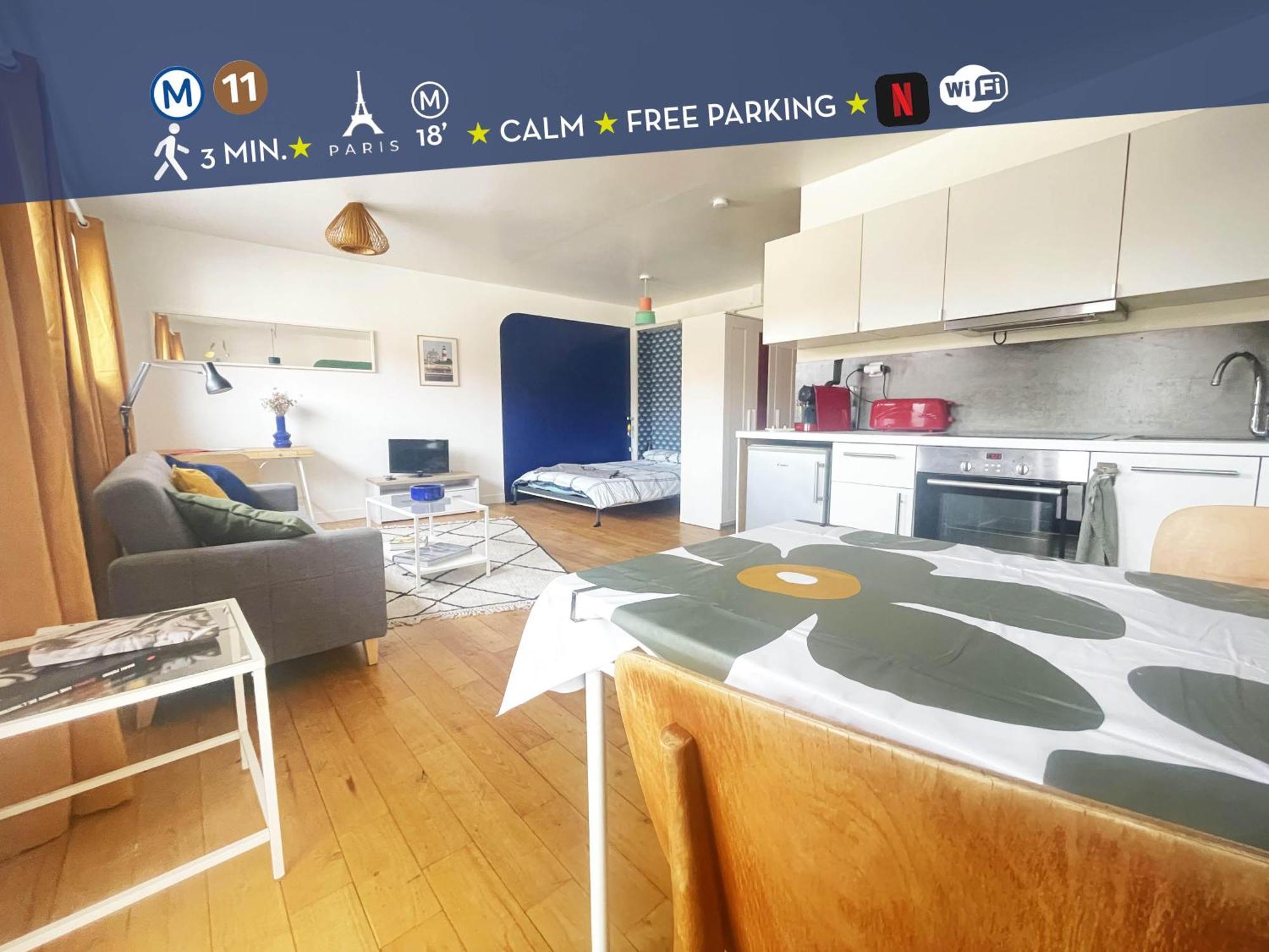 Le Balcon Rouge Apartment Noisy-le-Sec Ngoại thất bức ảnh